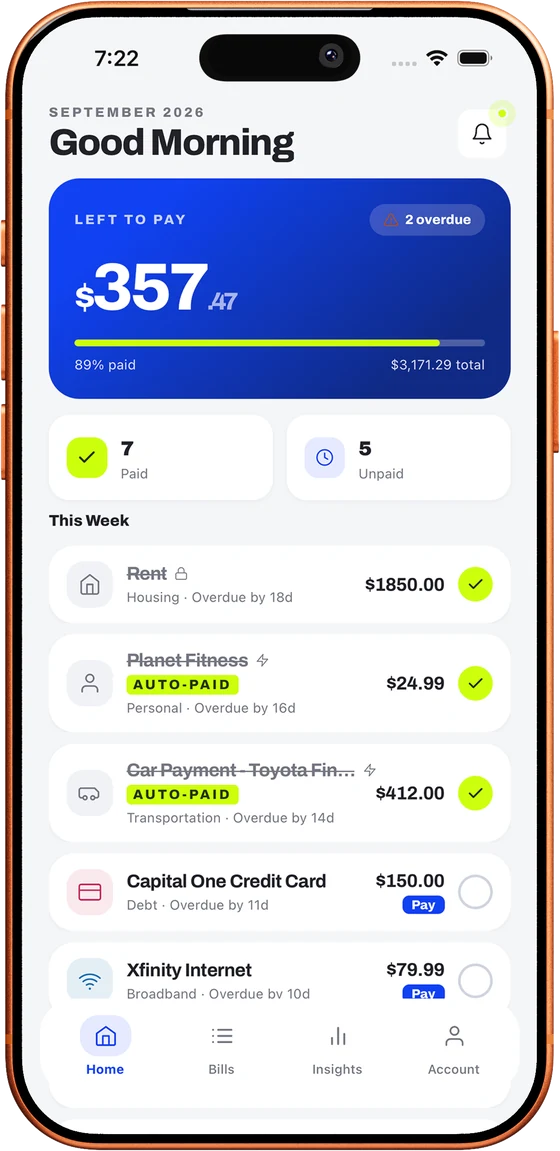 Loulen home screen in light mode
